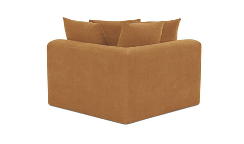 Davie Corner Chair Golden Yellow
