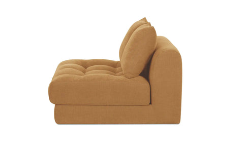 Davie Slipper Chair Golden Yellow