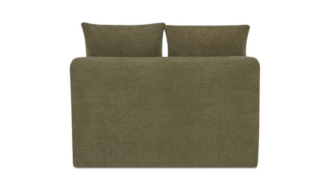 Davie Slipper Chair Olive