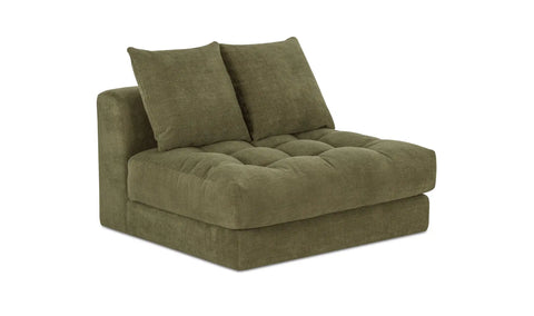Davie Slipper Chair Olive