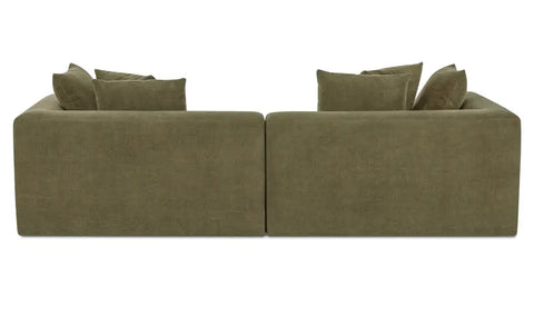 Davie Nook Modular Sectional Olive