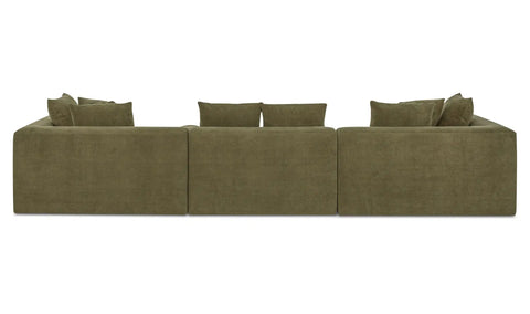 Davie Lounge Modular Sectional Olive