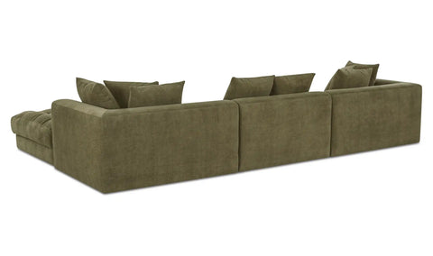 Davie Lounge Modular Sectional Olive