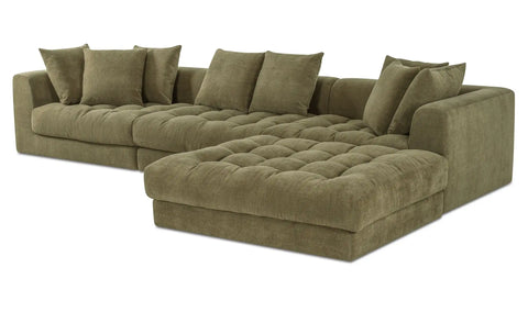 Davie Lounge Modular Sectional Olive
