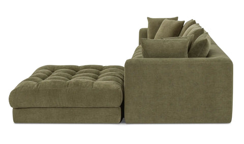 Davie Lounge Modular Sectional Olive