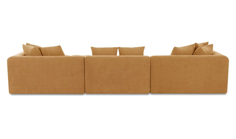 Davie Classic L Modular Sectional Golden Yellow