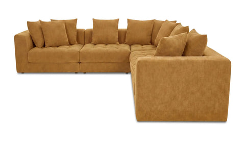 Davie Classic L Modular Sectional Golden Yellow