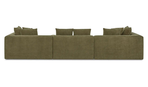 Davie Classic L Modular Sectional Olive