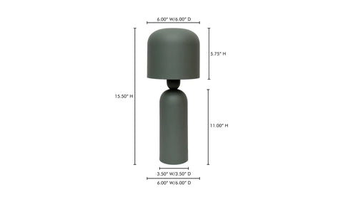Echo Lamp Green