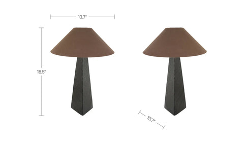 Dorsey Table Lamp Black