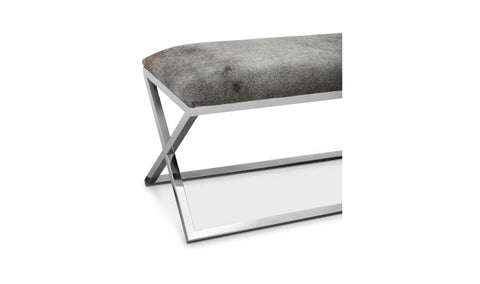 Rossi Bench Grey