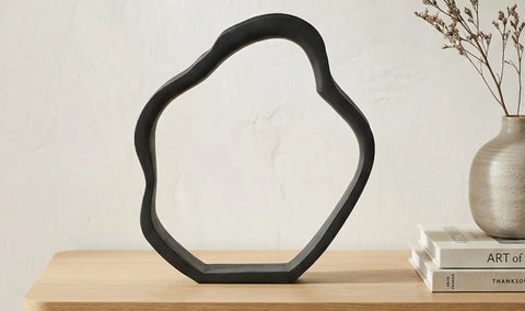 Eminence Tabletop Sculpture Black