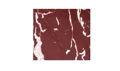Grace Accent Table Rosso Levante Marble