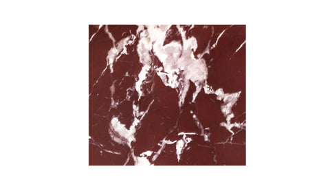 Grace Accent Table Rosso Levante Marble