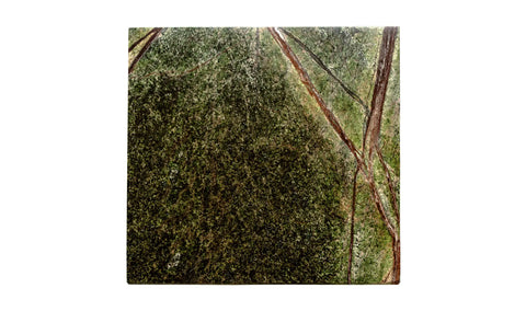 Blair Accent Table Rainforest Green Marble