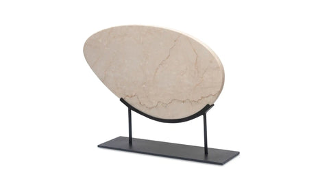 Galen Sculpture Botticino Beige Marble