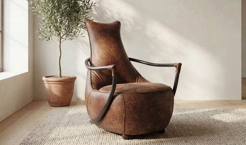 Carlisle Club Chair Brown