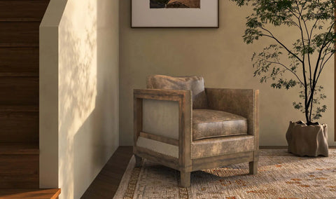 Darlington Club Chair Light Brown