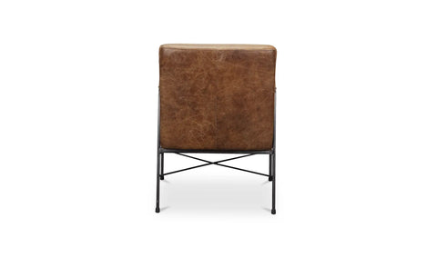 Dagwood Leather Armchair Open Road Brown
