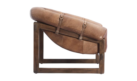 Bellos Accent Chair Open Road Brown