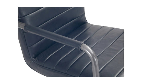 Roy Office Chair Black Leather
