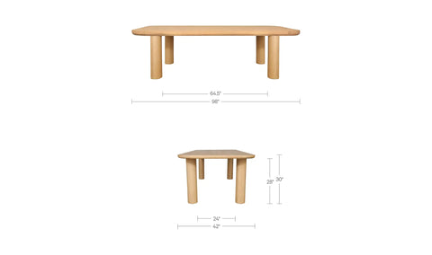 Anders Dining Table Large Natural