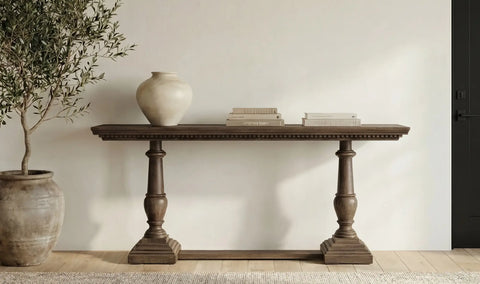 Everson Console Table Brown