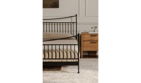 Monet King Bed Black