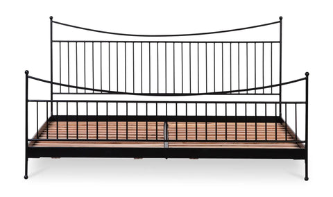 Monet Queen Bed Black