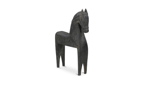 Gallant Wooden Sculpture Black