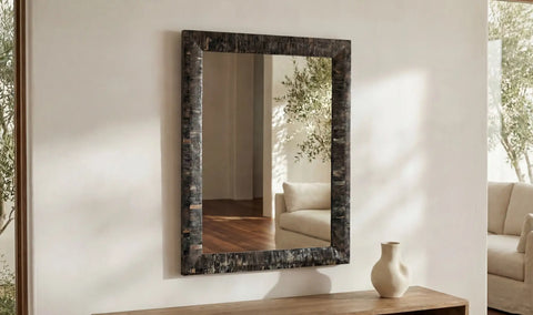 Avis Horn Inlay Mirror