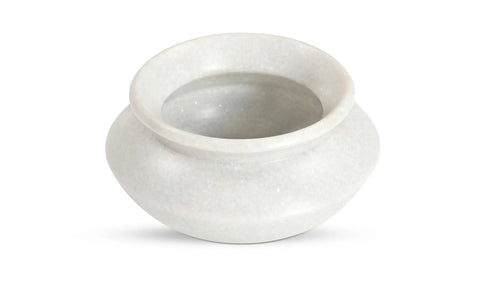 Romano Vessel White Marble
