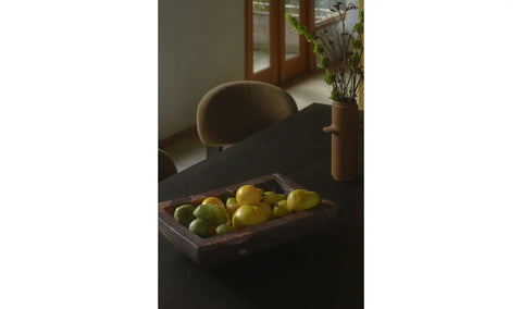 Piero Basin Deep Red Marble