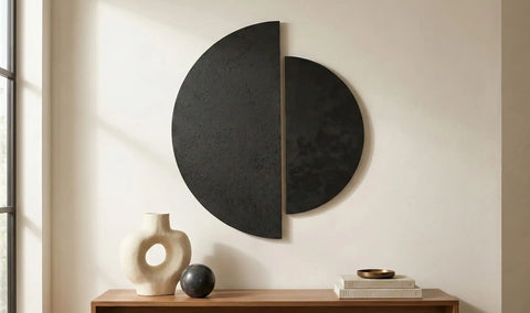 Meridian Wall Décor Black