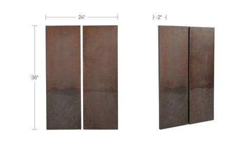 Smith Wall Décor Bronze-Set of Two