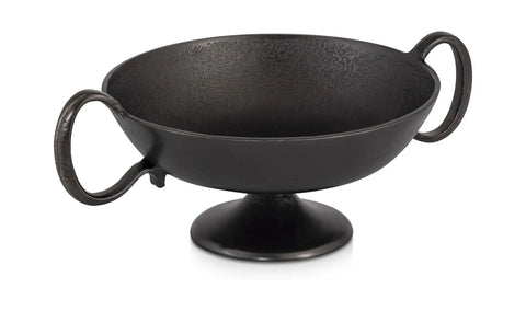 Floris Decorative Bowl Black Cast Aluminum