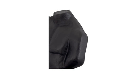 Victor Cast Alumiinum Sculpture Aged Black