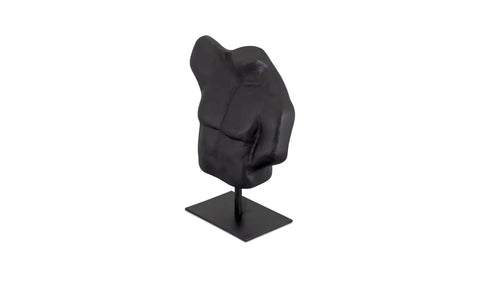 Victor Cast Alumiinum Sculpture Aged Black