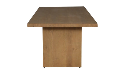 Koshi Dining Table Sandblasted Amber Oak