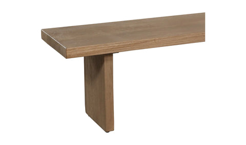 Koshi Bench Sandblasted Amber Oak