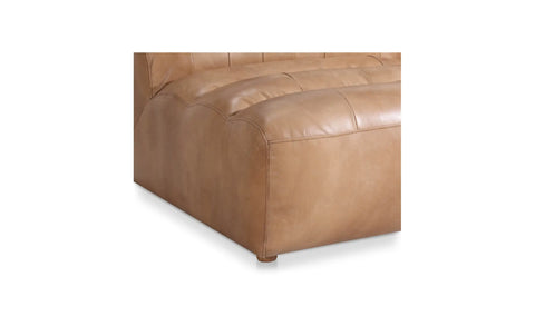 Ramsay Leather Slipper Chair Tan