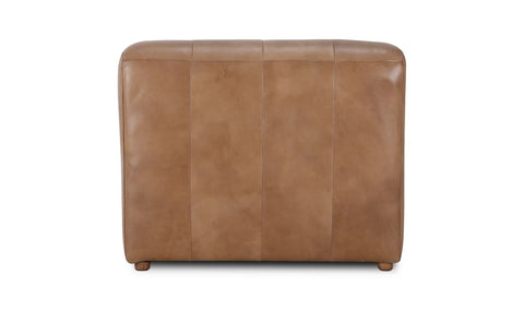 Ramsay Leather Chaise Tan