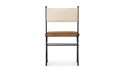 Posta Dining Chair Brown Leather