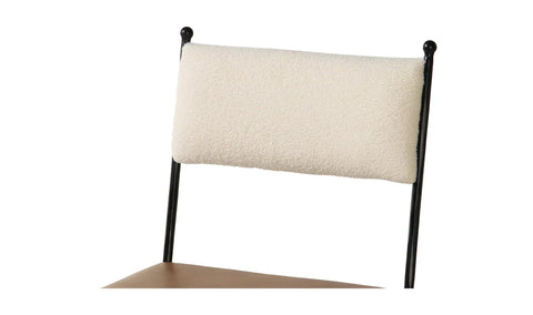 Posta Dining Chair Brown Leather