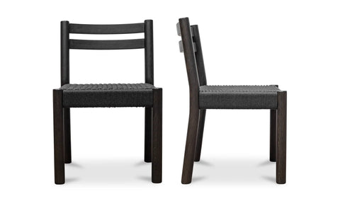 Finn Dining Chair Black–Set Of Two