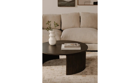 Penny Large Coffee Table Dark Brown