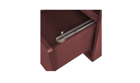 Jolene Nightstand Deep Red