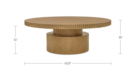 Leigh Coffee Table Brown