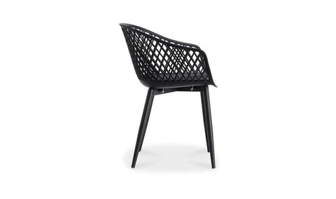 Piazza Outdoor Chair Black - Set Of Two