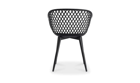 Piazza Outdoor Chair Black - Set Of Two